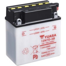 motobaterie YUASA 12N7D-3B (12V 7Ah)