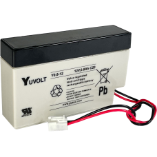 akumulátor Yuvolt Y0,8-12 (12V/0,8Ah)