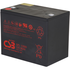 akumulátor CSB GPL12800 (12V/80Ah)
