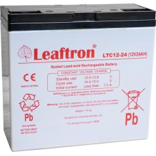 akumulátor Leaftron LTC12-24 (12V/24Ah