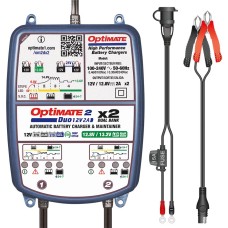 nabíječka OPTIMATE 2 DUO x 2 Bank (12V/2A) TM570