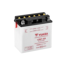 motobaterie YUASA 12N7-4A (12V 7Ah) s kyselinou