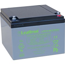 akumulátor Leaftron LTG12-26 gelový (12V/26Ah)