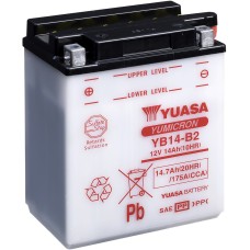 motobaterie YUASA YB14-B2 (12V 14Ah)