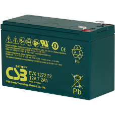akumulátor CSB EVX1272 F2 (12V/7,2Ah)