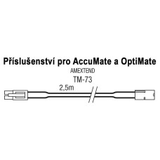 TM-73 příslušenství k Accumate a Optimate - prodlužovací kabel 2,5m TM-73 příslušenství k Accumate a Optimate - prodlužovací kabel 2,5m