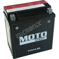motobaterie Motostart MS-YTX16-BS (12V 14Ah)