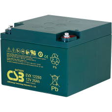 akumulátor CSB EVX12260 I (12V/26Ah)