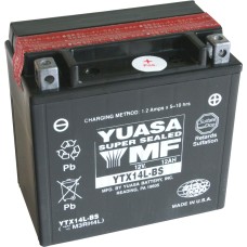 motobaterie YUASA YTX14L-BS (12V 12Ah)