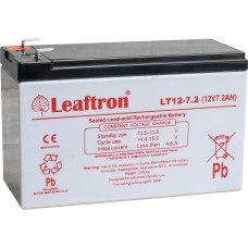 akumulátor Leaftron LT12-7,2 T2 (12V/7,2Ah)