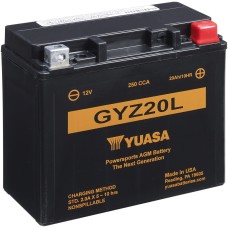 motobaterie YUASA GYZ20L (12V 20Ah)