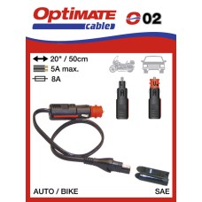 O02 / SAE-72 příslušenství k Accumate a Optimate - DIN / zapalovač konektor (samec) O02 / SAE-72 příslušenství k Accumate a Optimate - DIN / zapalovač konektor (samec)