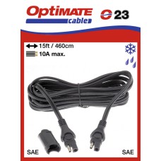 O23 / SAE-73WP příslušenství k Accumate a Optimate - Voděodolný prodlužovací kabel (4,6 m) 10A,-40°C O23 / SAE-73WP příslušenství k Accumate a Optimate - Voděodolný prodlužovací kabel (4,6 m) 10A,-40°C