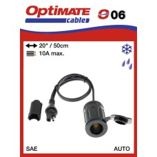 O06 / SAE-76 příslušenství k Accumate a Optimate - 12V voděodolná zásuvka zapalovač (samice) O06 / SAE-76 příslušenství k Accumate a Optimate - 12V voděodolná zásuvka zapalovač (samice)