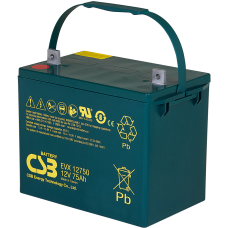 akumulátor CSB EVX12750 (12V/75Ah)