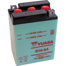 motobaterie YUASA B38-6A (6V 13Ah)