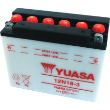 motobaterie YUASA 12N18-3 (12V 18Ah)