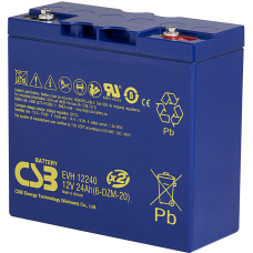 akumulátor CSB EVH12240 (12V/24Ah)