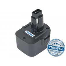DEWALT DE9072 Ni-MH 12V 3000mAh, články PANASONIC