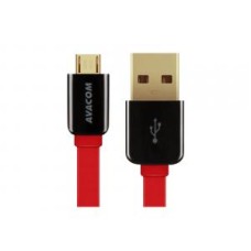 AVACOM MIC-40R kabel USB - Micro USB, 40cm, červená
