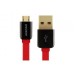AVACOM MIC-40R kabel USB - Micro USB, 40cm, červená