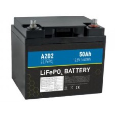 A2D2 baterie LiFePO4 12,8V 50Ah M6 (REPT cells)