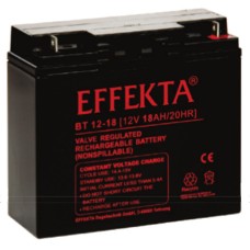 Effekta BT12-18 12V 18Ah Effekta BT12-18 12V 18Ah