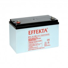 Effekta BTL12-100 12V 100Ah - 10 let