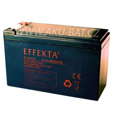Effekta 12V 9,5Ah BT12-9,5 faston 250